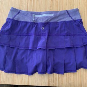 Lululemon ruffled skirt-purple-Sz6